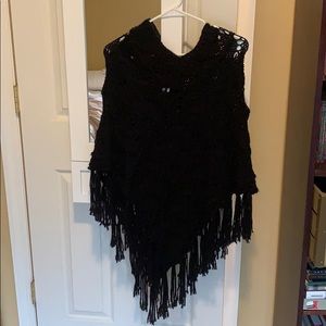 Black Lace Shawl